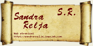 Sandra Relja vizit kartica